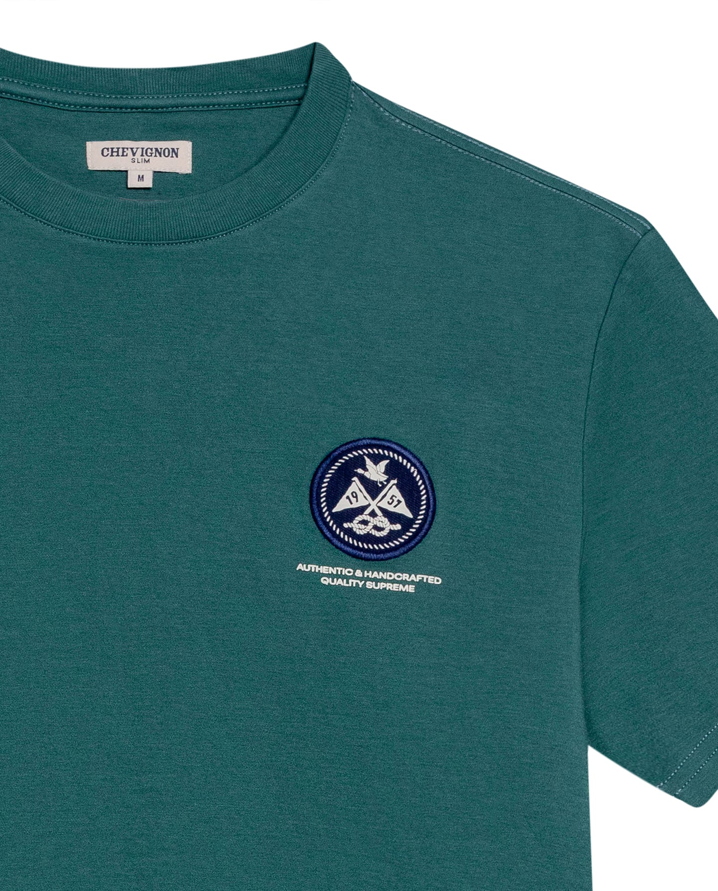 Men's Short Sleeve T-shirt - Green - 7