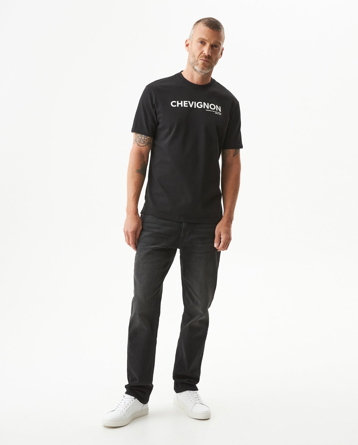 Men's Classic Fit Short Sleeve T-shirt in Cotton, Windward - 3