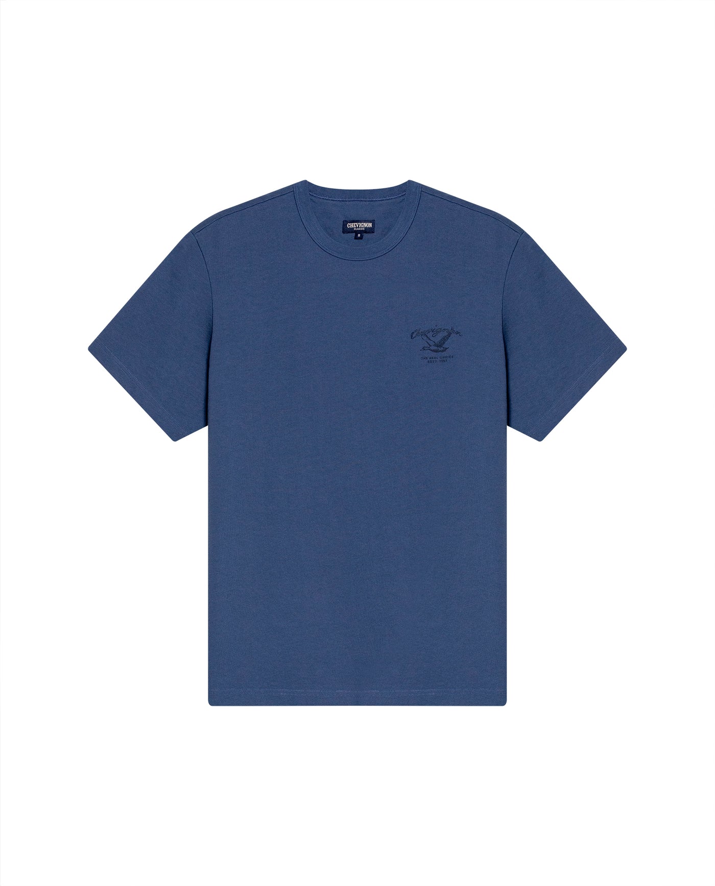 Men's Classic Fit T-shirt in Cotton, Boatyard - 1
