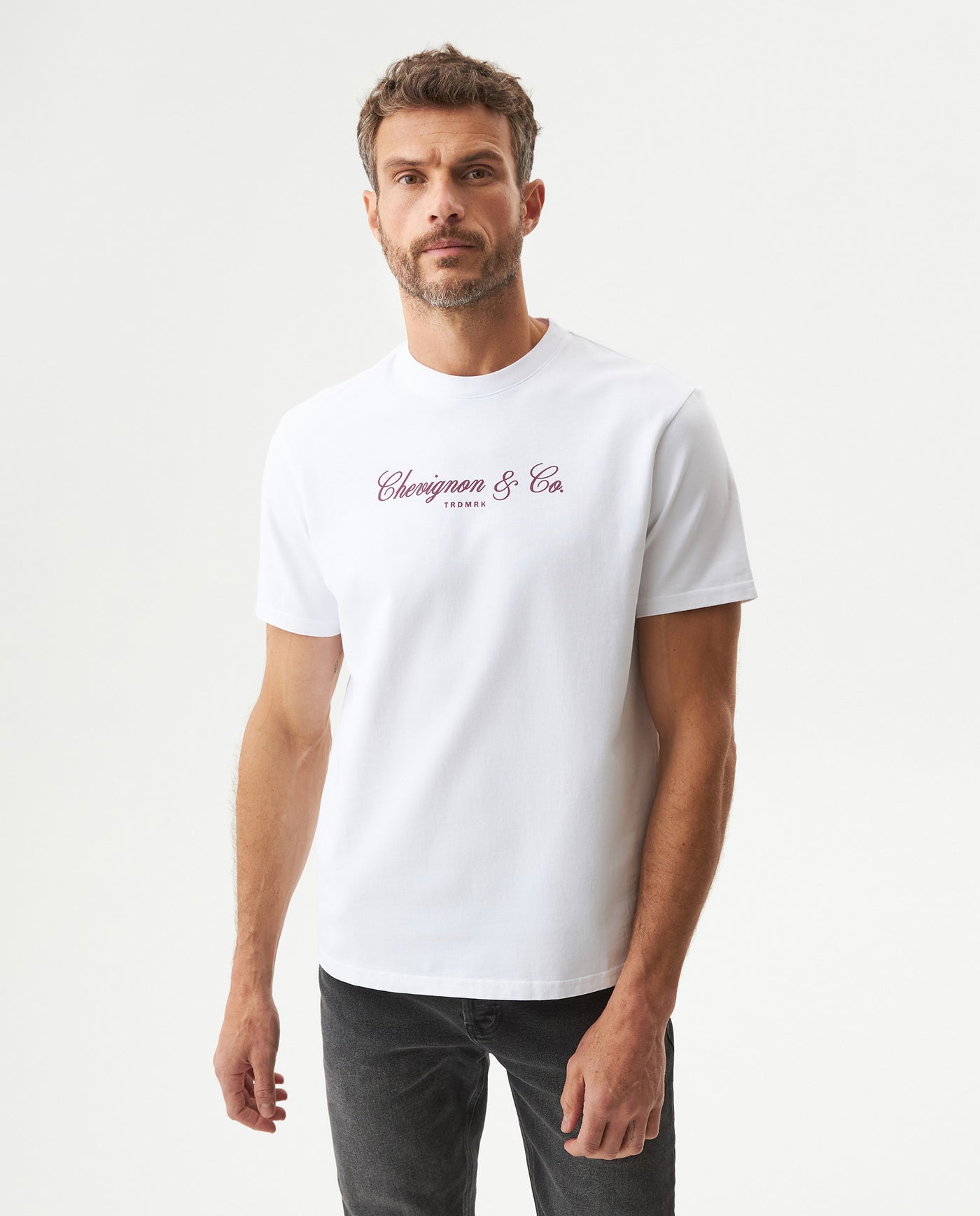 Men's Classic Fit Short Sleeve T-shirt in Cotton, Ballroom - 2