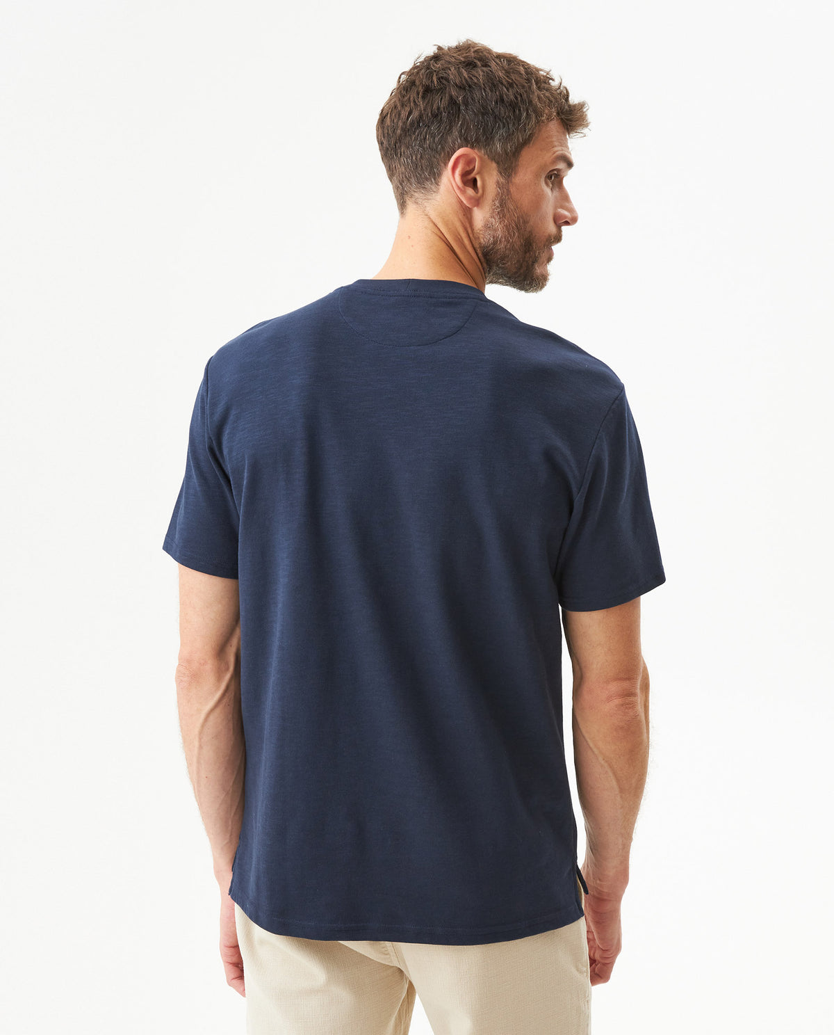 Men´s Short Sleeve T-Shirt - Blue 63_649G027_AZU193924_6