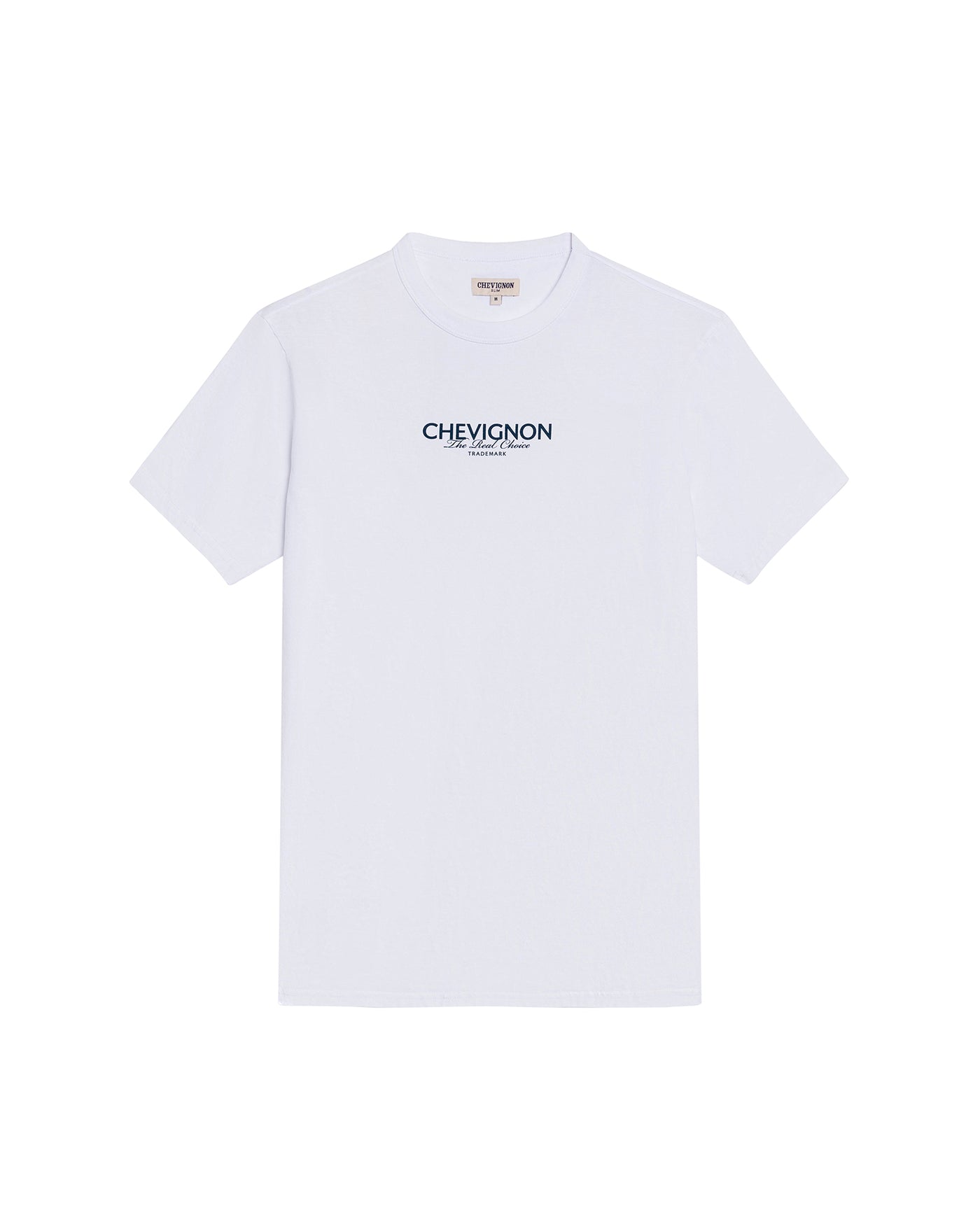 Men's Slim Fit Typographic Graphic T-shirt in Cotton, Seafront - 1