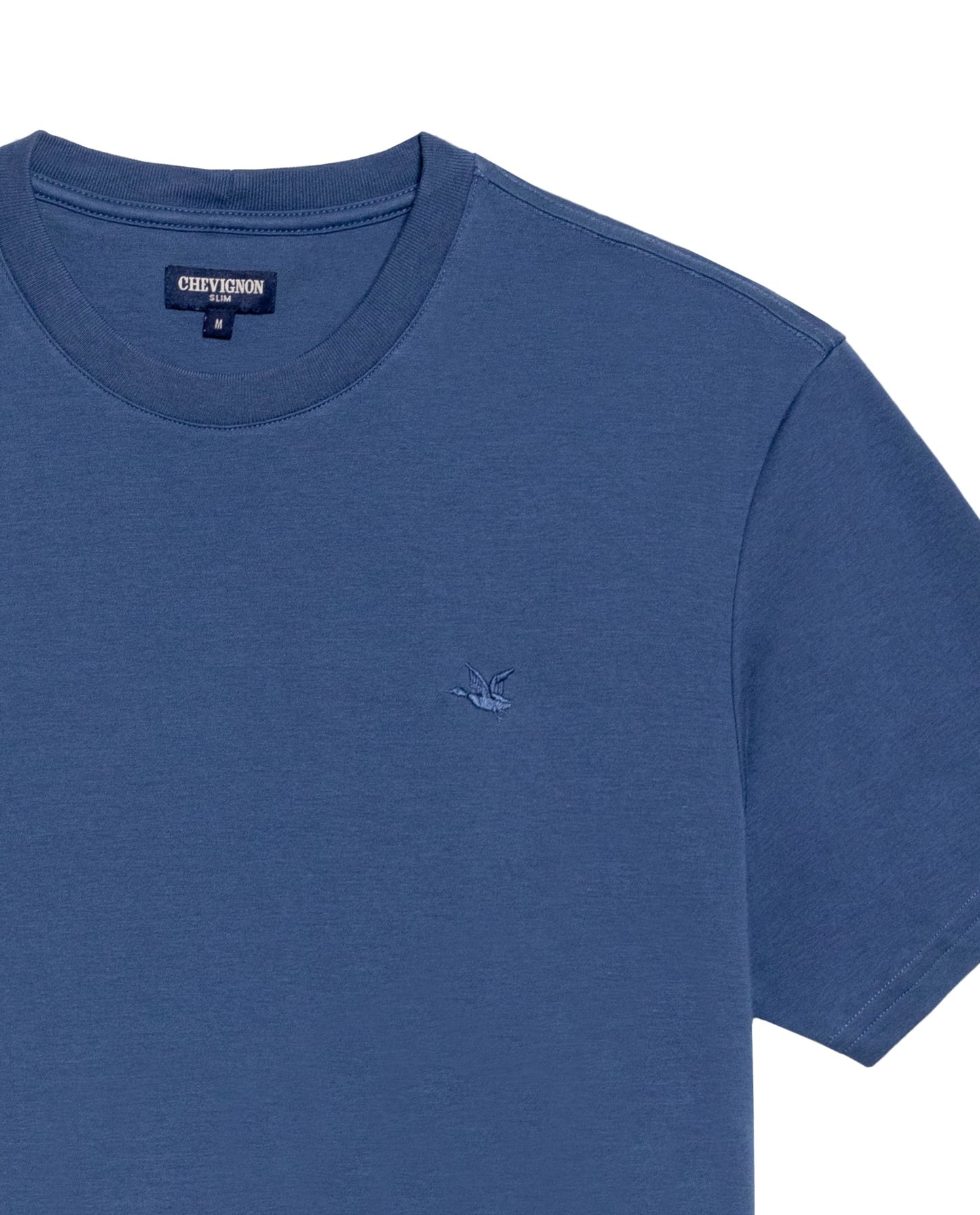 Men's Short Sleeve T-shirt - Blue - 7