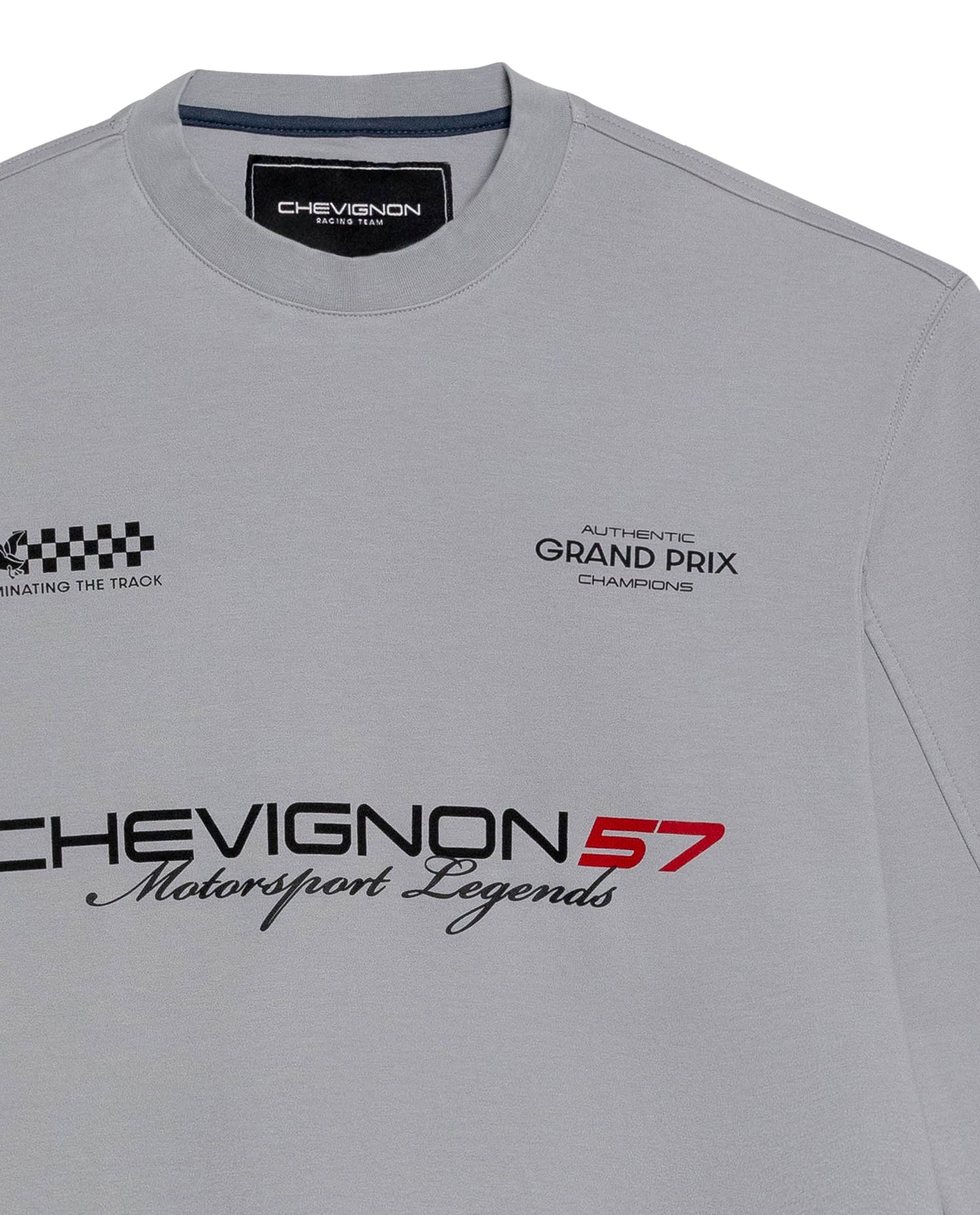 Men's Long Sleeve T-shirt - Gray - 7