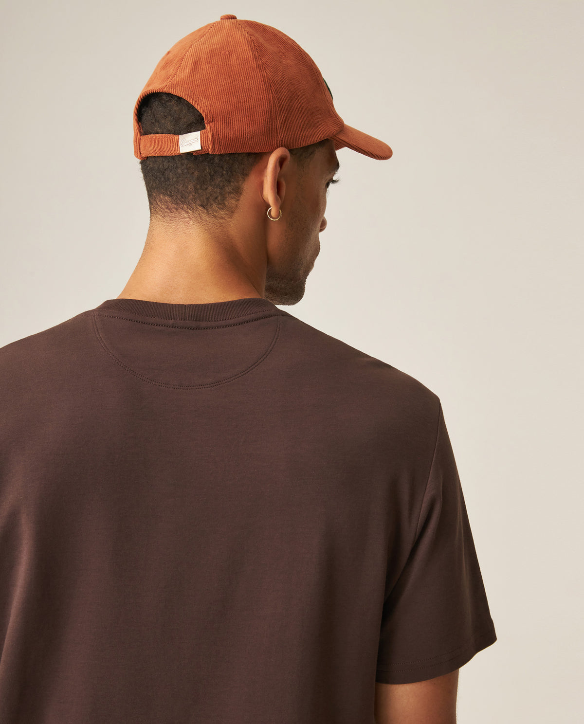 Men´s Slim Fit T-Shirt - Brown 63_649H040_CAF190915_6