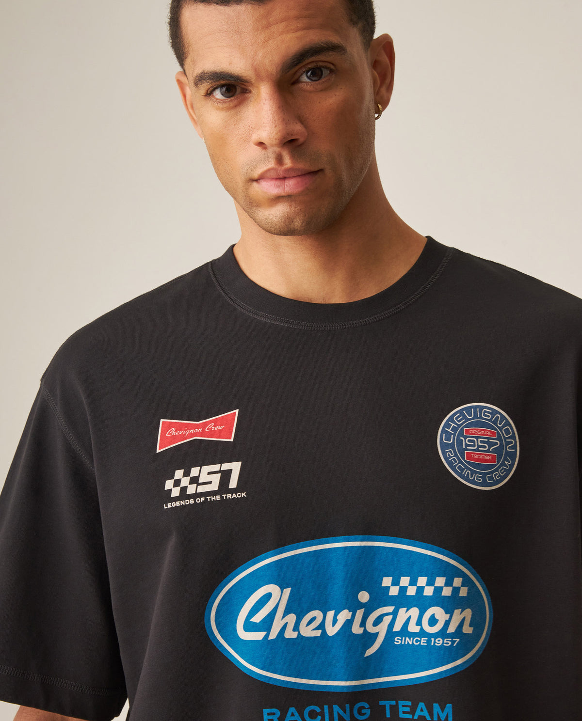 Men´s Regular Fit T-Shirt - Black 63_649H904_NEG194007_4