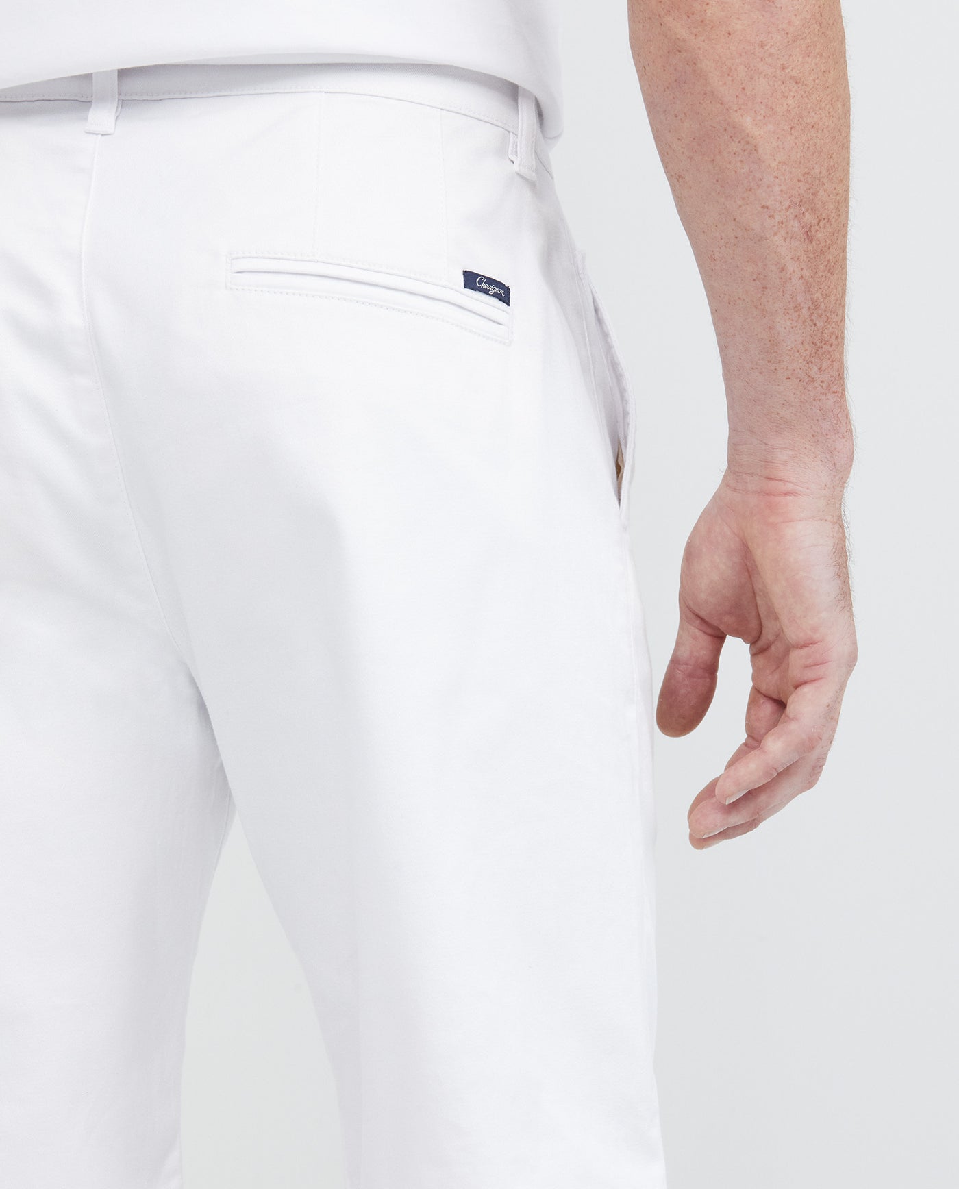 Men's Shorts: Algodón Flex 98% - White 63_650D000_030000_6