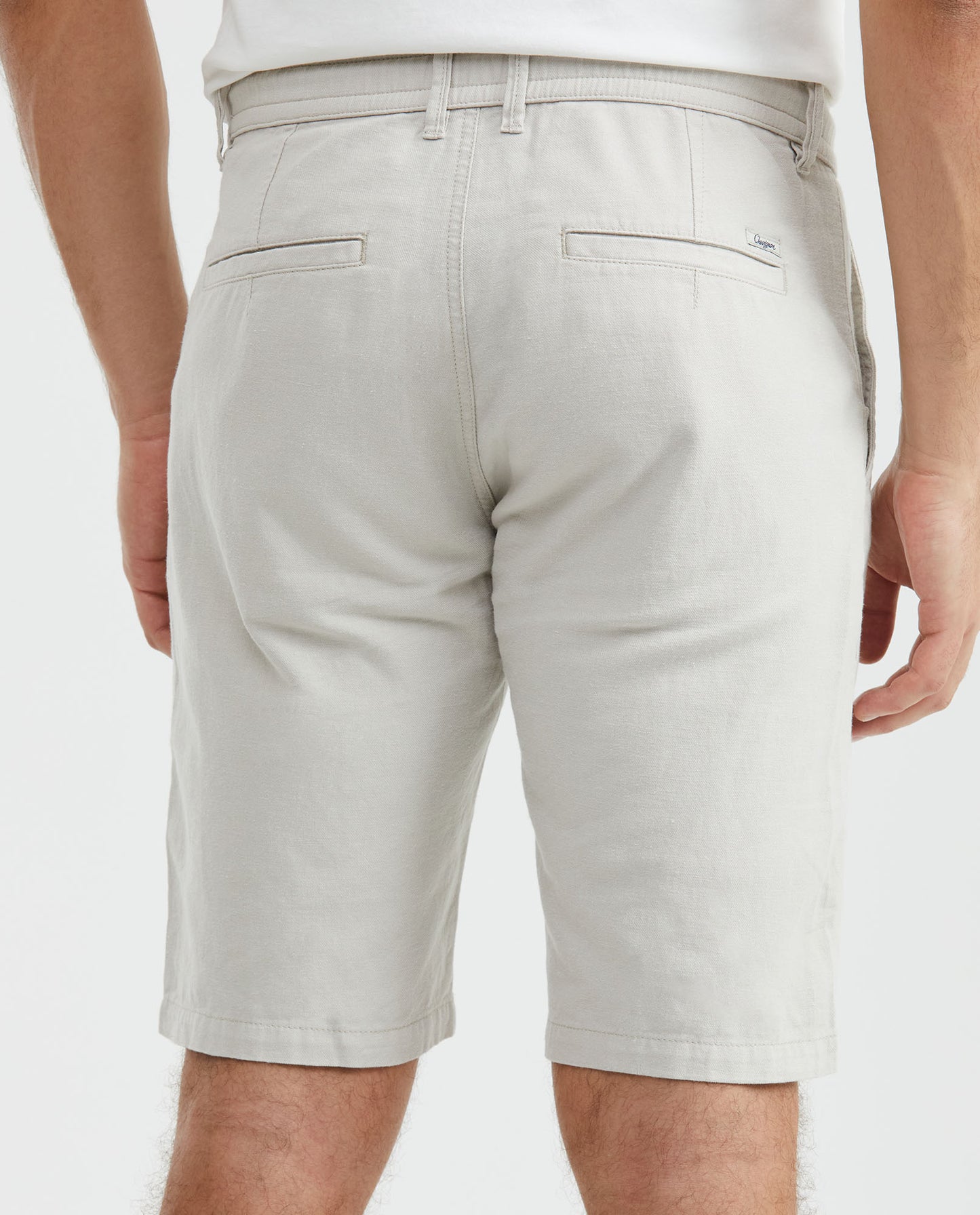 Men's Shorts, Regular Fit - Beige - 4