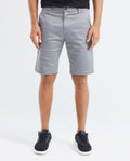 Men's Colors Bermuda Shorts Regular Fit Cotton Stretch Back Piped