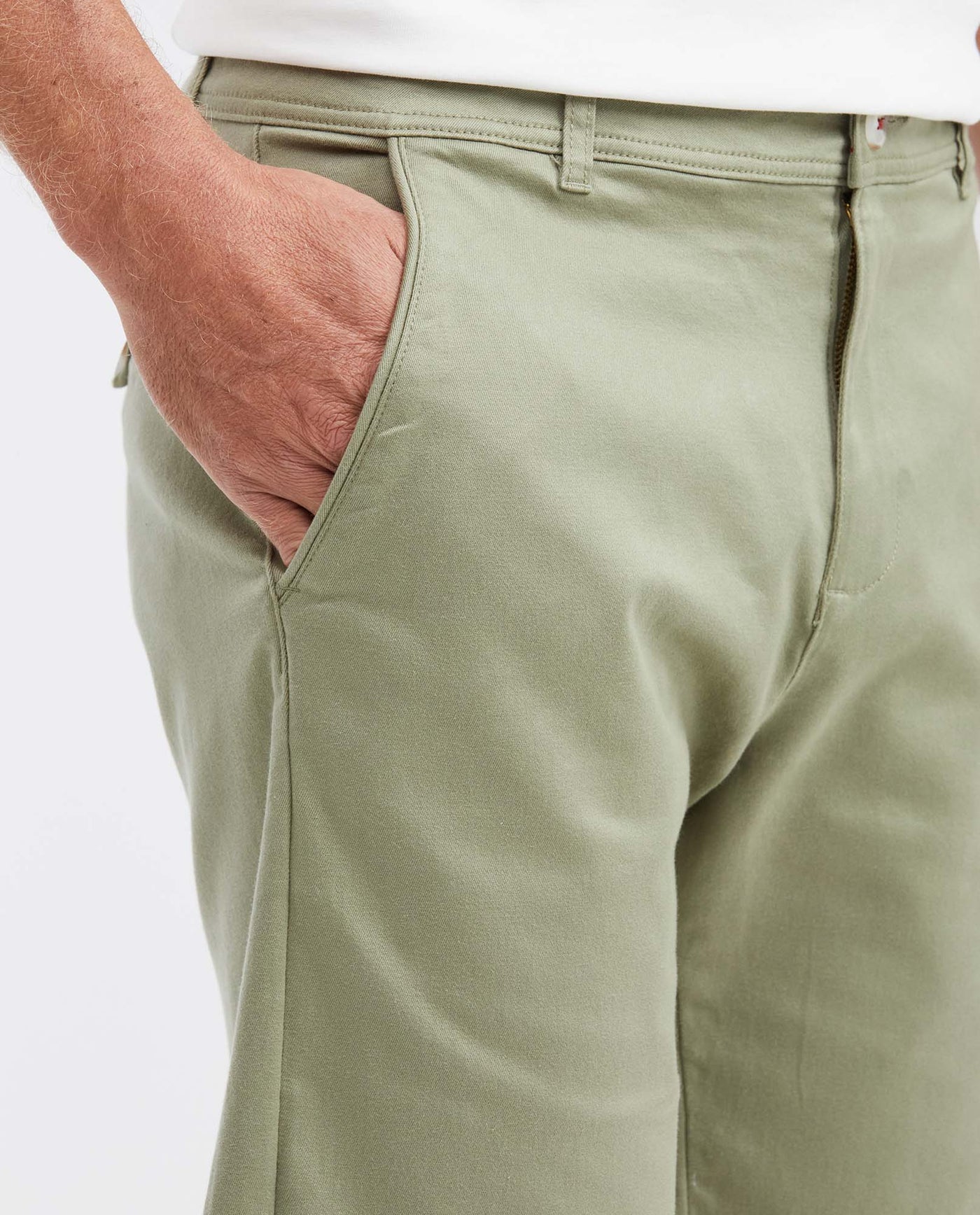 Men's Straight Fit Cotton Chino Bermuda Shorts 63_652G000_VER190415_4