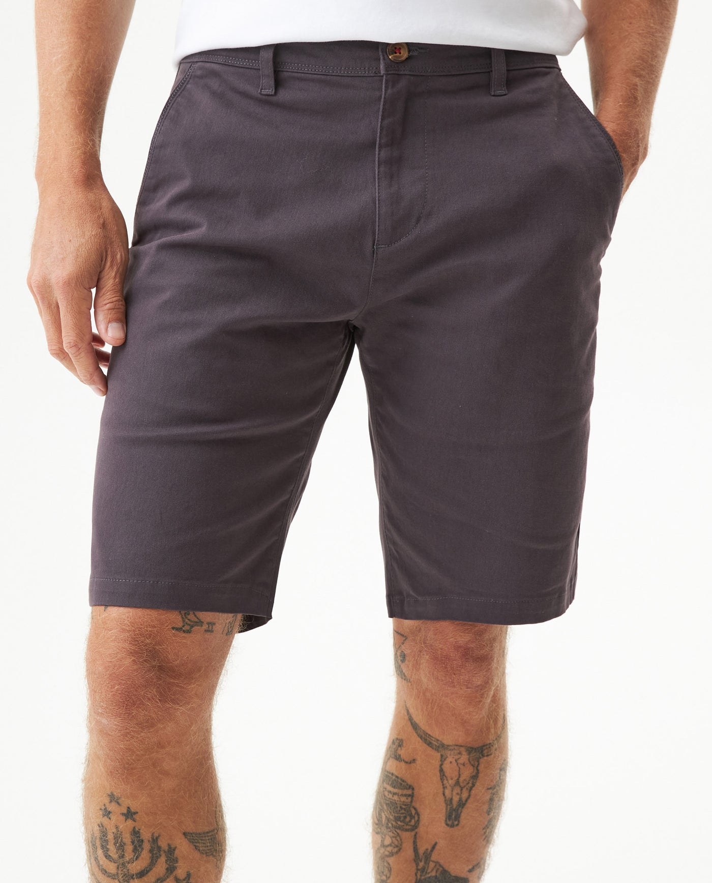 Men's Bermuda Shorts - Gray 63_659G000_GRI190201_3