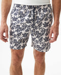 Men's Swim Trunks Printed Leafs - Raw