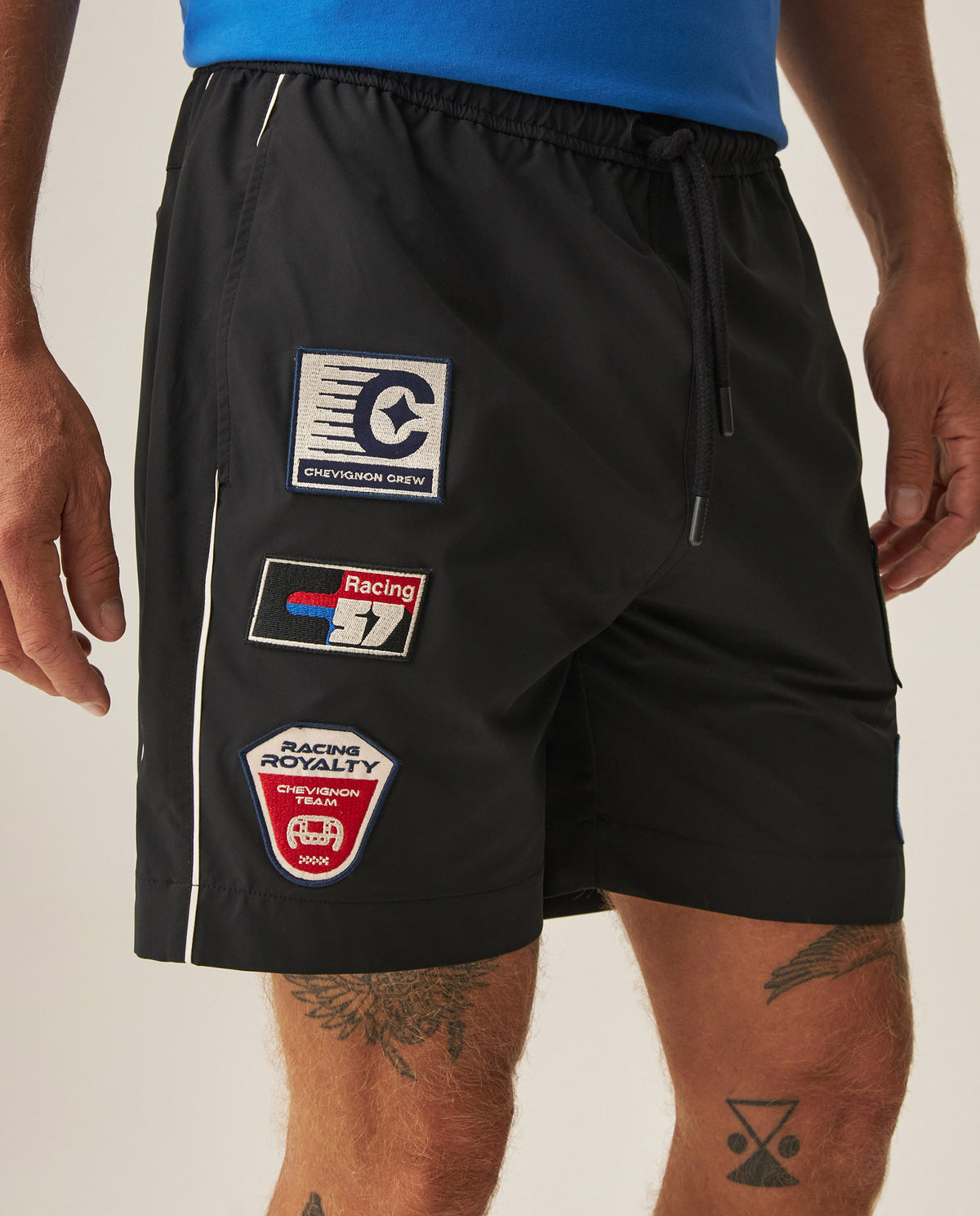 Men´s Graphic Bermuda Shorts - Black 63_659H900_NEG194007_5