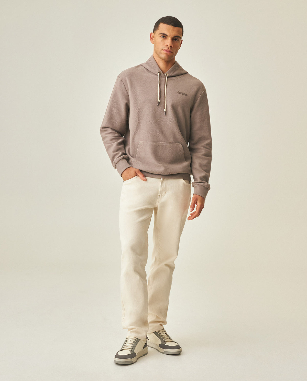 Men´s Graphic Hoodie - Gray 63_682H001_GRI181210_3
