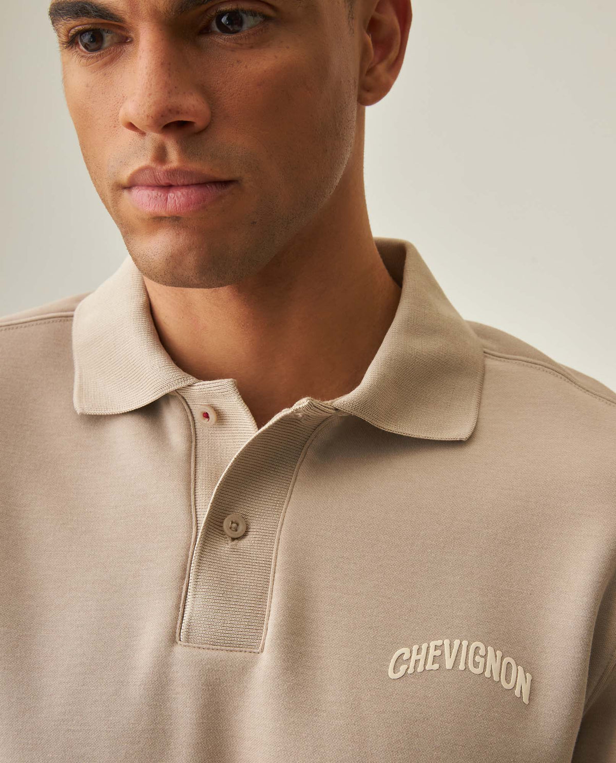 Men´s Polo Sweatshirt - Beige 63_682H003_BEI161102_5