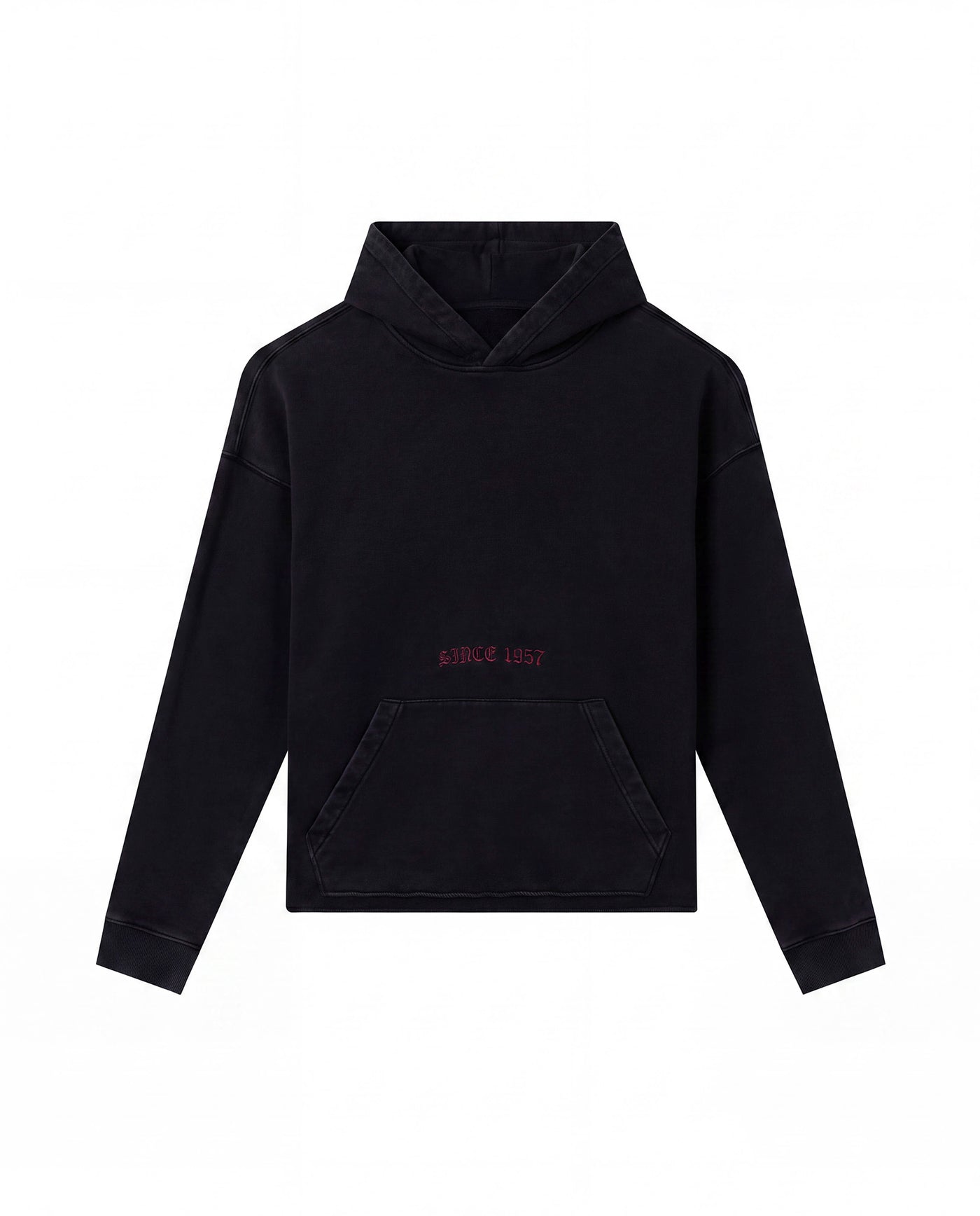 Mens Oversized Heavyweight Hoodie - Special Collection - Black 63_682H200_NEG194007_5