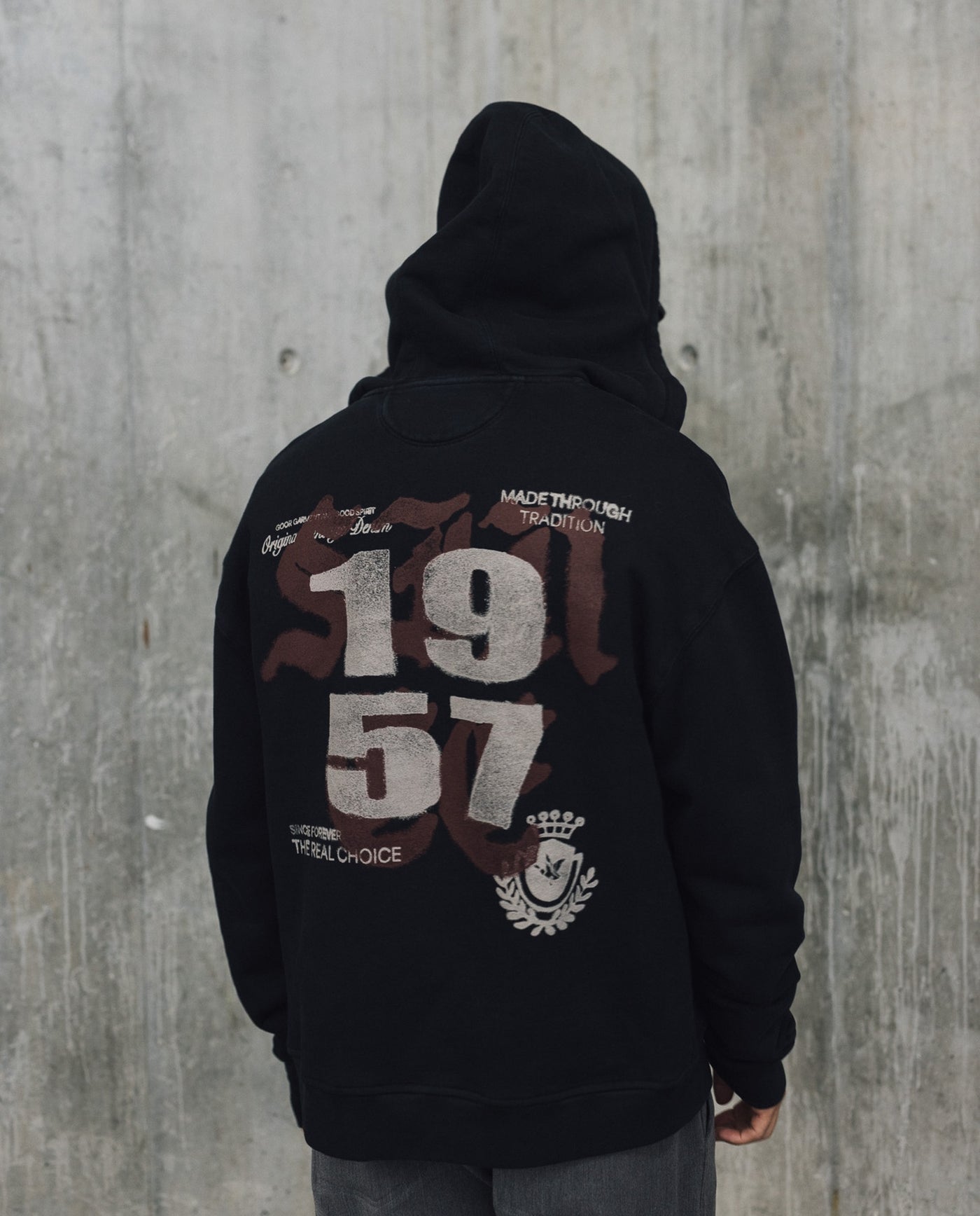 Mens Heavyweight Zip-Up Hoodie - Special Collection - Black 63_682H202_NEG194007_5