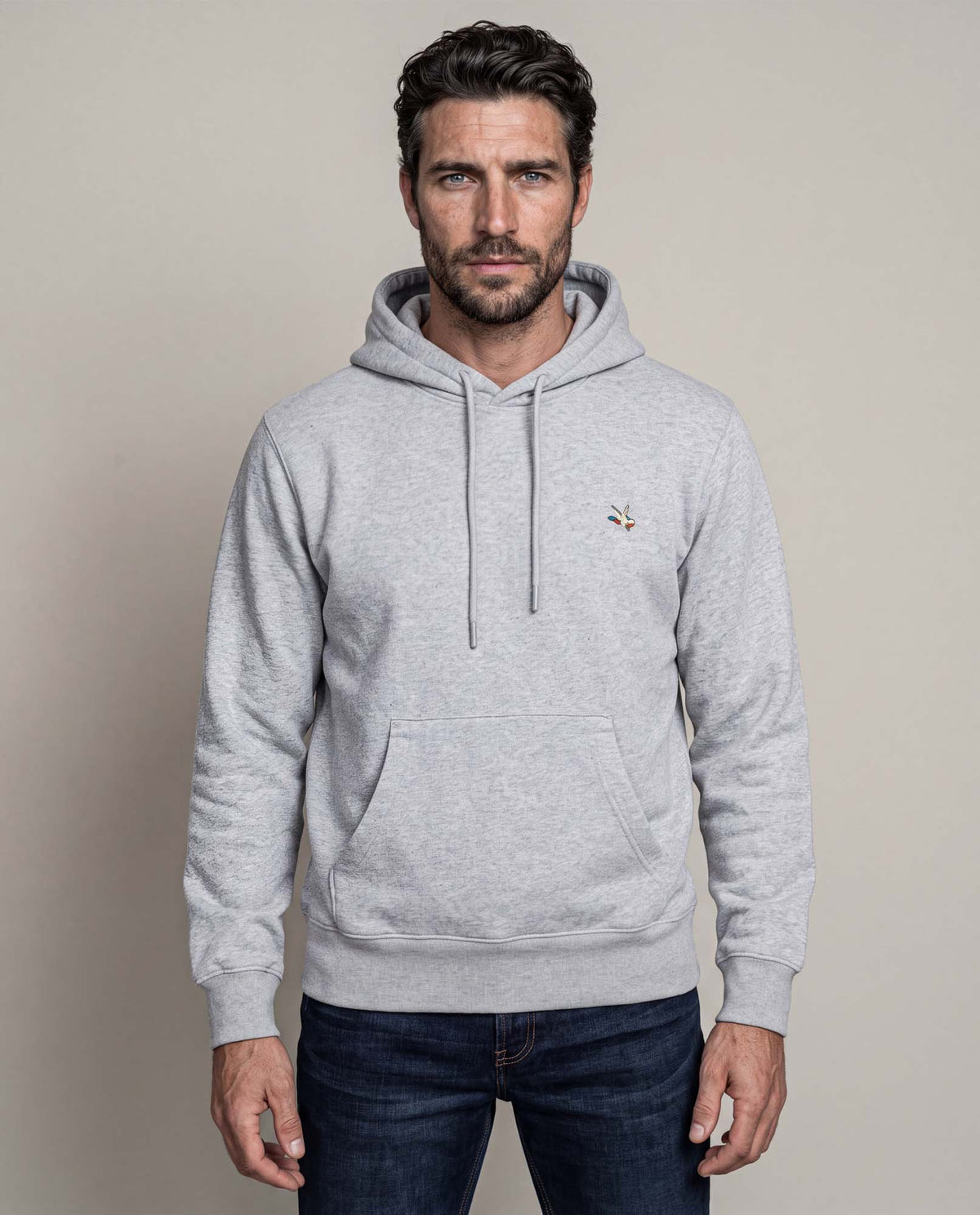 Men´s Basic Hoodie - Gray 63_687D451_GRI145002_0