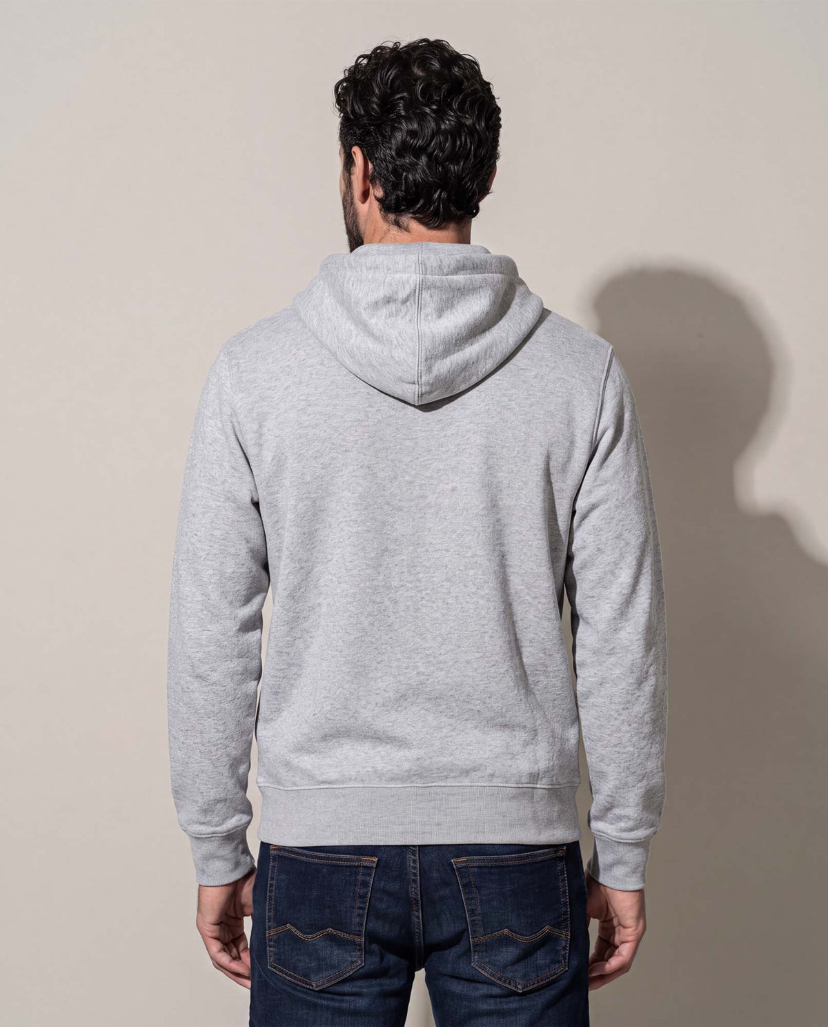 Men´s Basic Hoodie - Gray 63_687D451_GRI145002_6