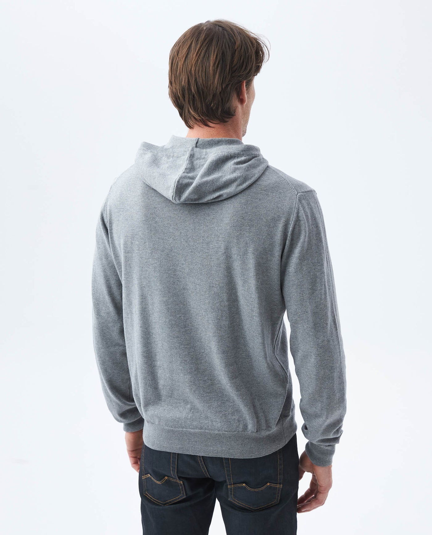 Men's Regular Fit-Sweaters - Gray 63_687E460_GRI154101_5