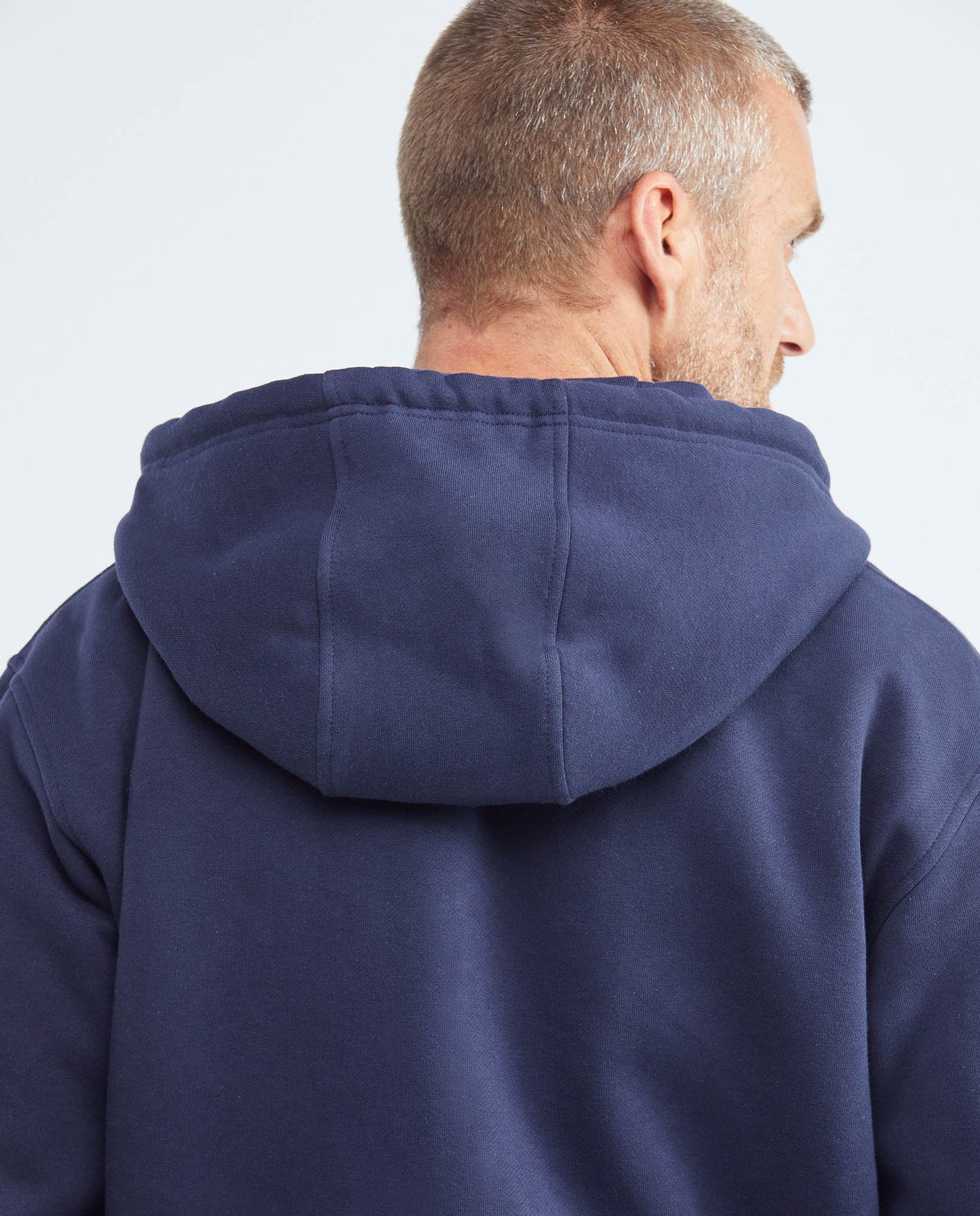 Men's Cotton and Polyester Sweater - Blue - 5