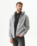 Men´s Zip-Up Hoodie - Gray