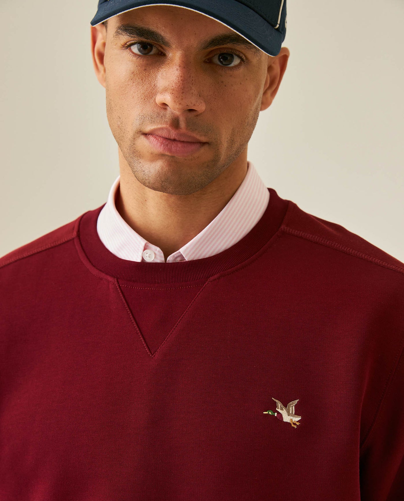 Men´s Crewneck Sweatshirt - Red 63_687H200_ROJ191725_5