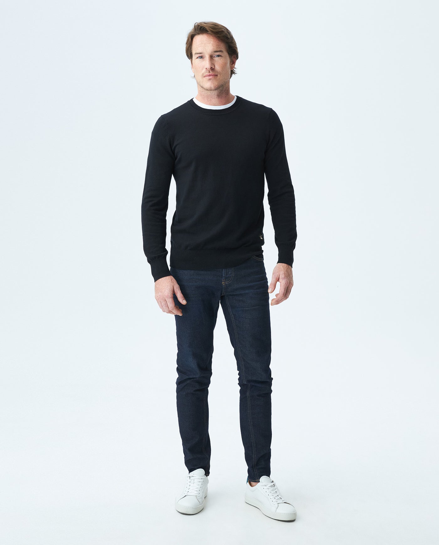 Men's Knit Sweaters - Black 690E000 - 2