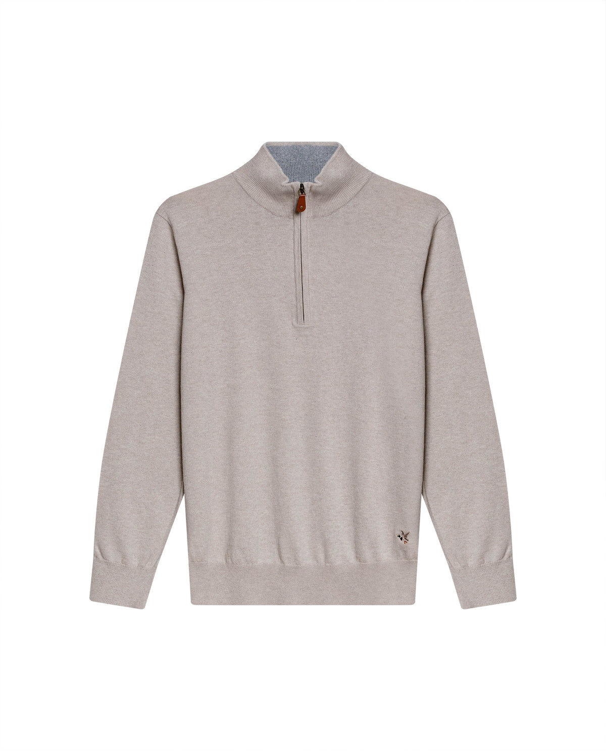 Men´s Half-Zip Sweater - Khaki 63_692H002_CAQ150309_4