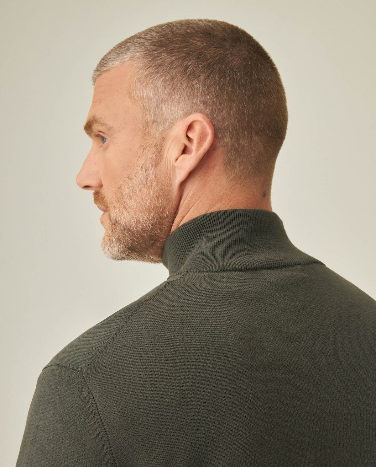 Men´s Half-Zip Sweater - Green 63_692H002_VER176323_7