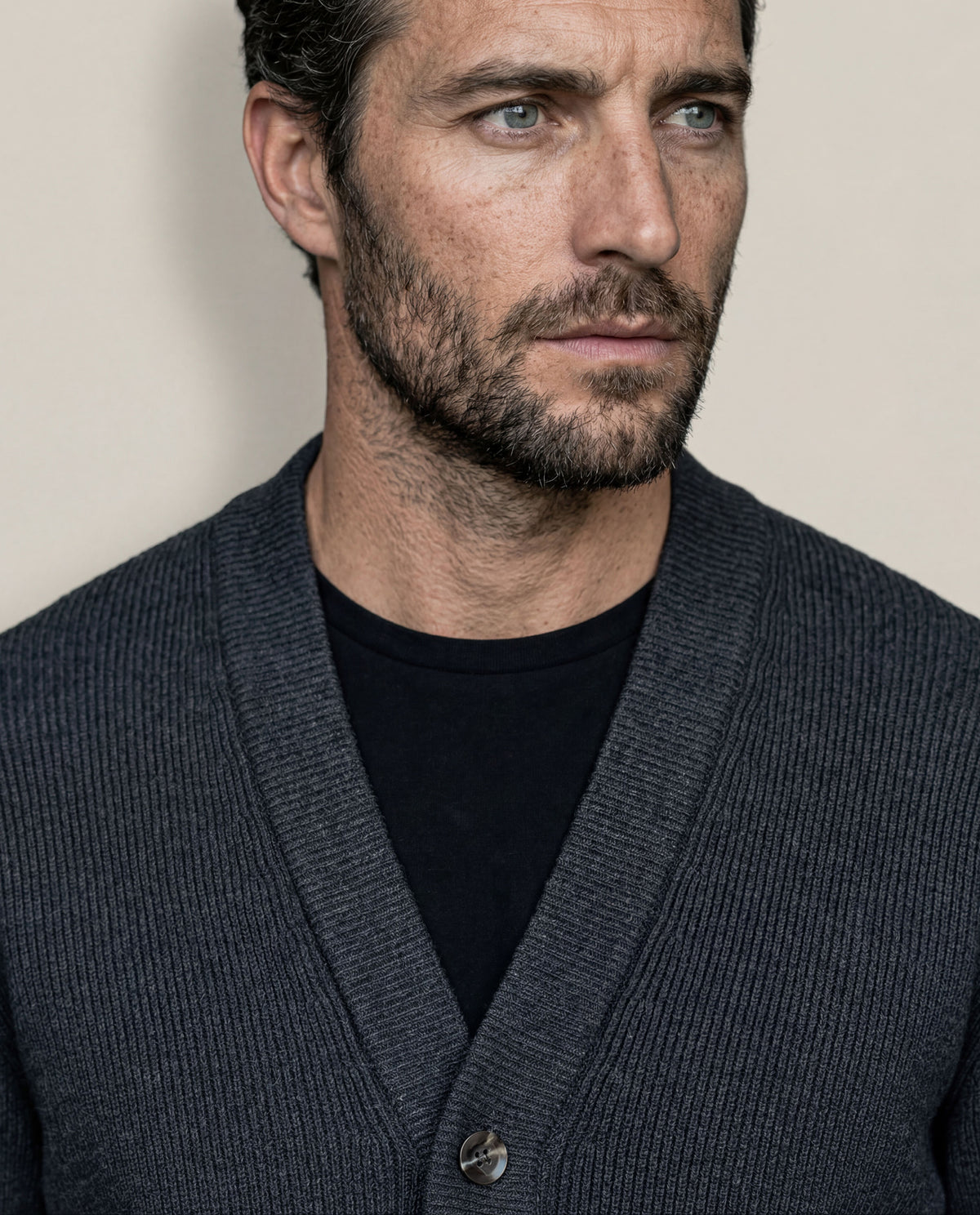 Men´s Cardigan - Gray 63_692H003_GRI190201_5