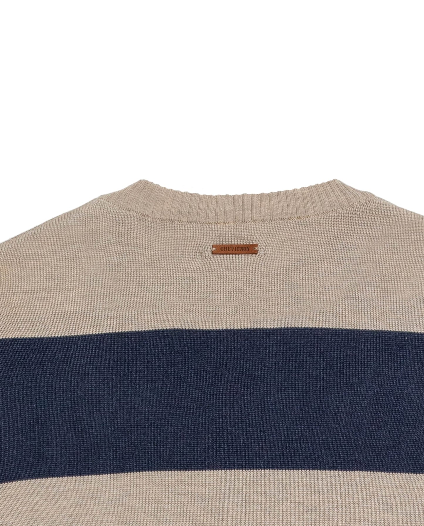 Men's Color Block Jersey Crew Neck Sweater, Boatyard - 7