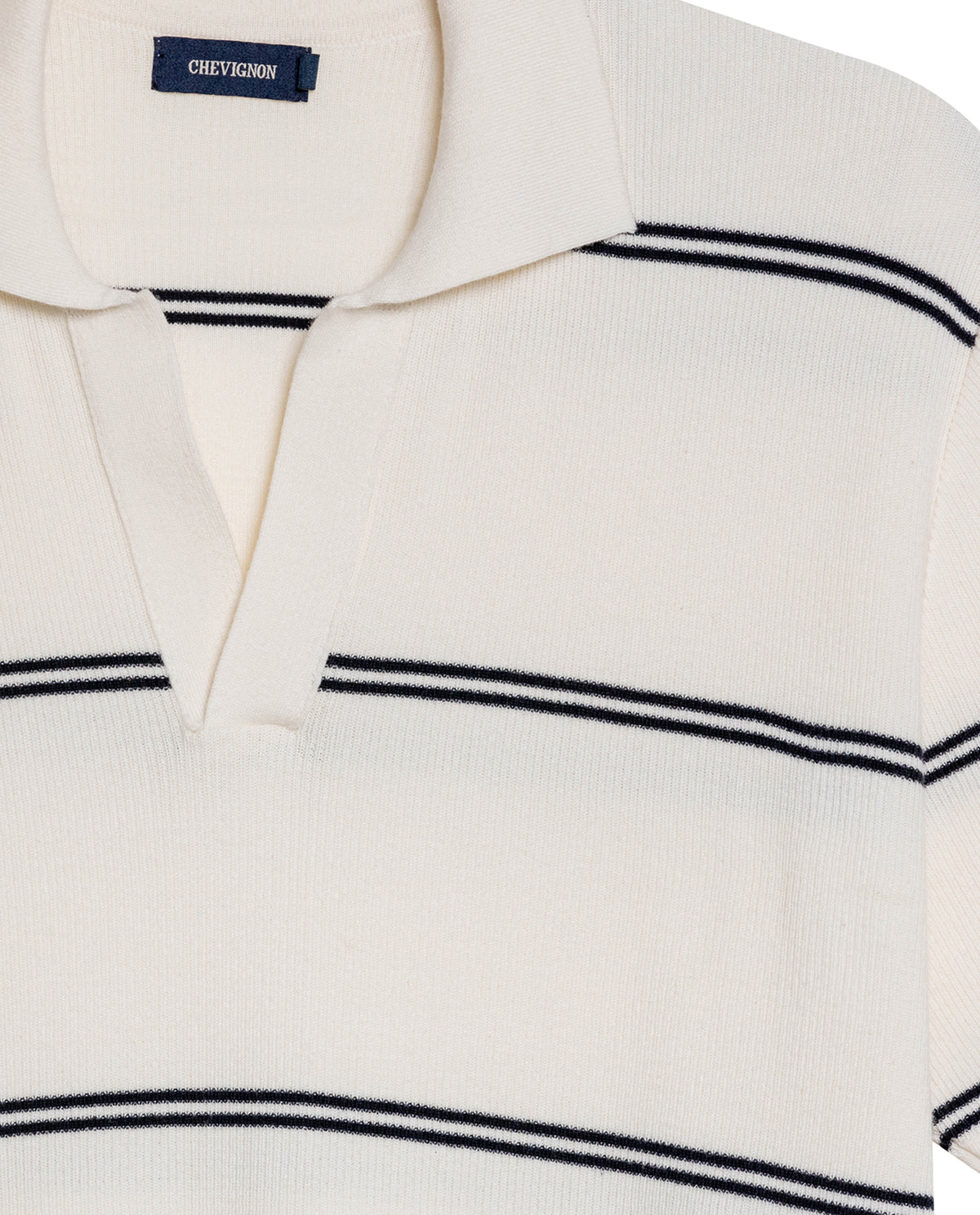 Men´s Textured Polo Sweater - Raw 63_699G009_CRU110103_8
