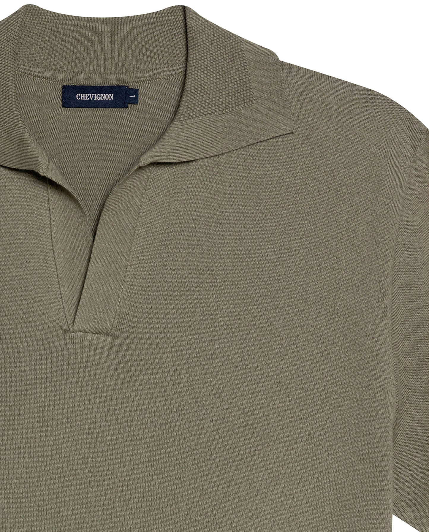 Camiseta Tipo Polo Tejida para Hombre - Green 63_699G010_VER166008_8