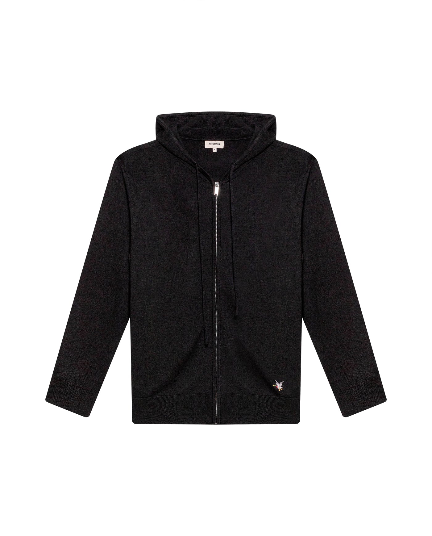 Men's Viscose Blend Zip-Up Hoodie, Maritime - 1