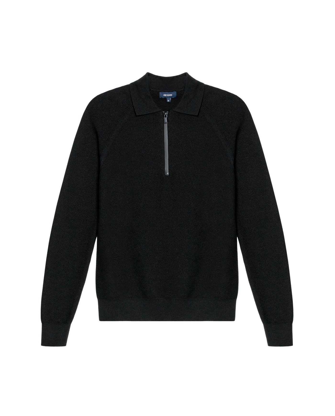 Men's CoolMax Half-Zip Polo Collar Sweater, Twilight - 3