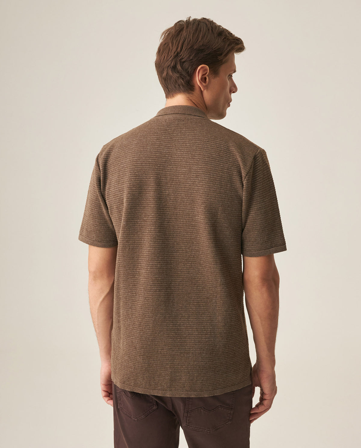 Men´s Polo Shirt - Brown 63_699H004_CAF181015_5