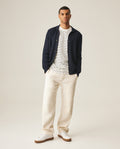 Men's Regular Fit Cardigan - Blue