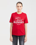 Women's Graphic T-Shirt Print Semi-Fitted in Cotton