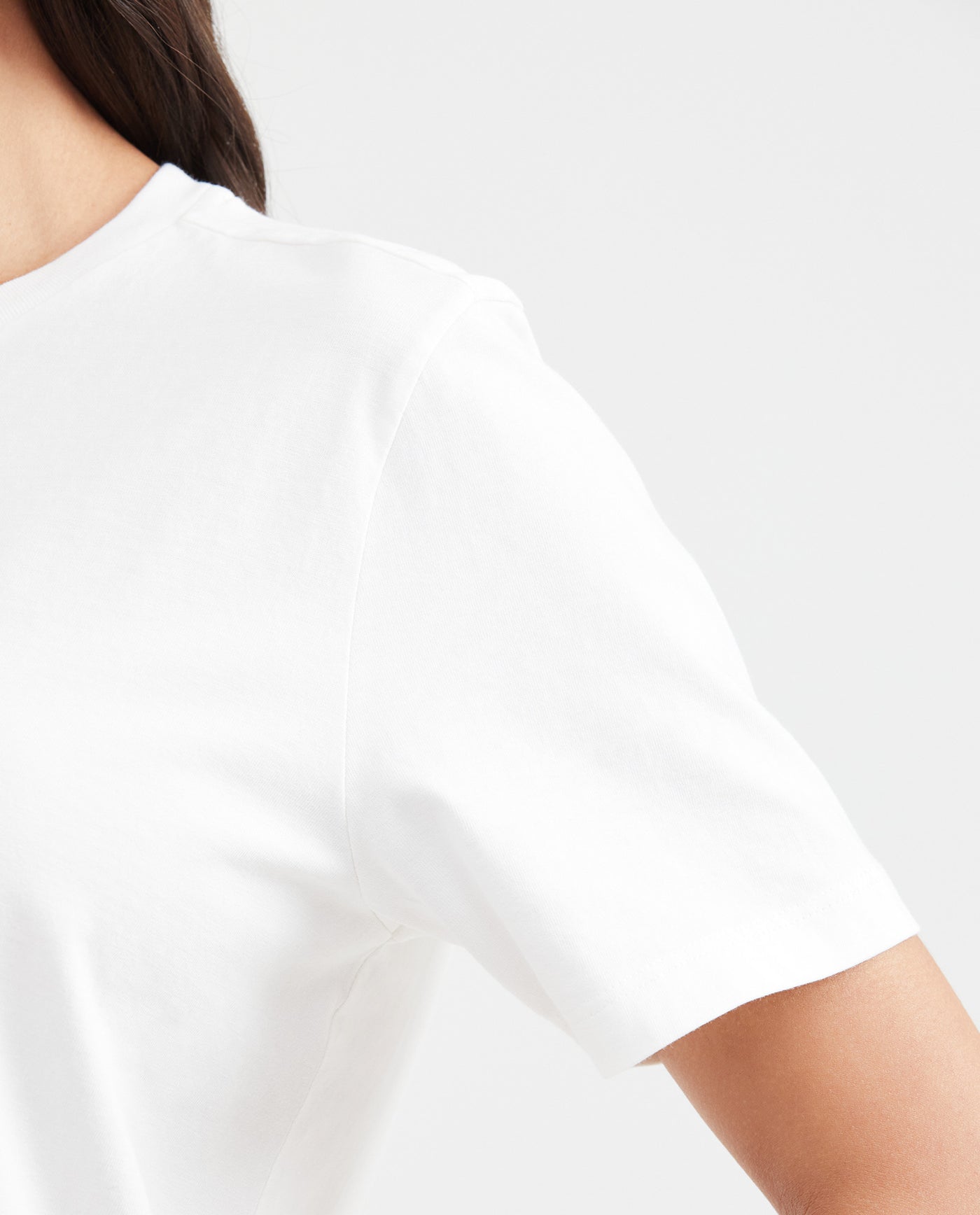 Women's Straight Fit T-Shirt with Exclusive Printed Bandana Accessory in Cotton - 2