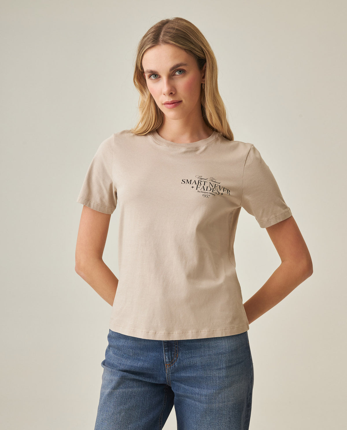 Women´s Graphic T-Shirt - Beige 63_702H005_BEI161102_3