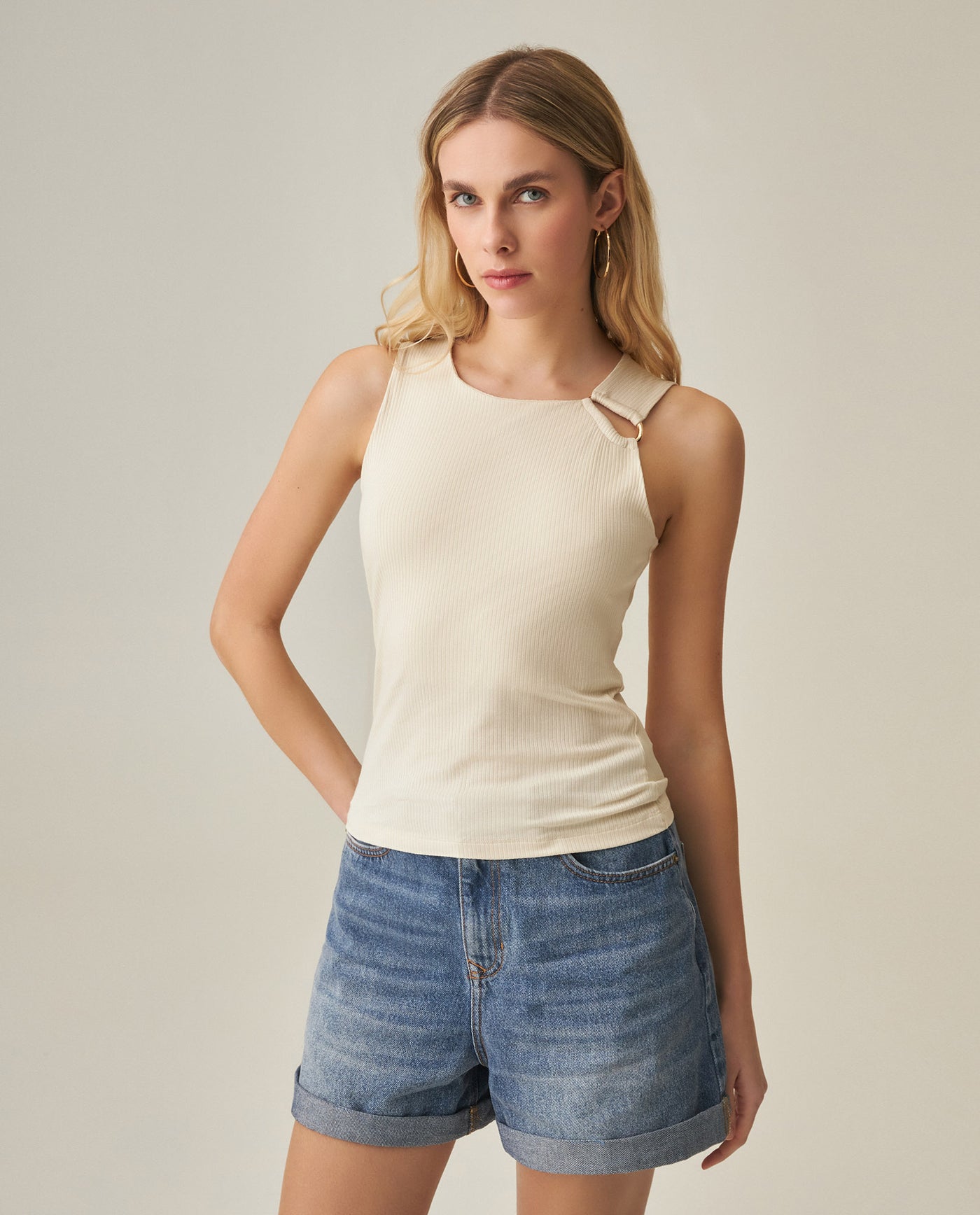 Women´s Slim Top - Raw 63_702H016_CRU125202_0