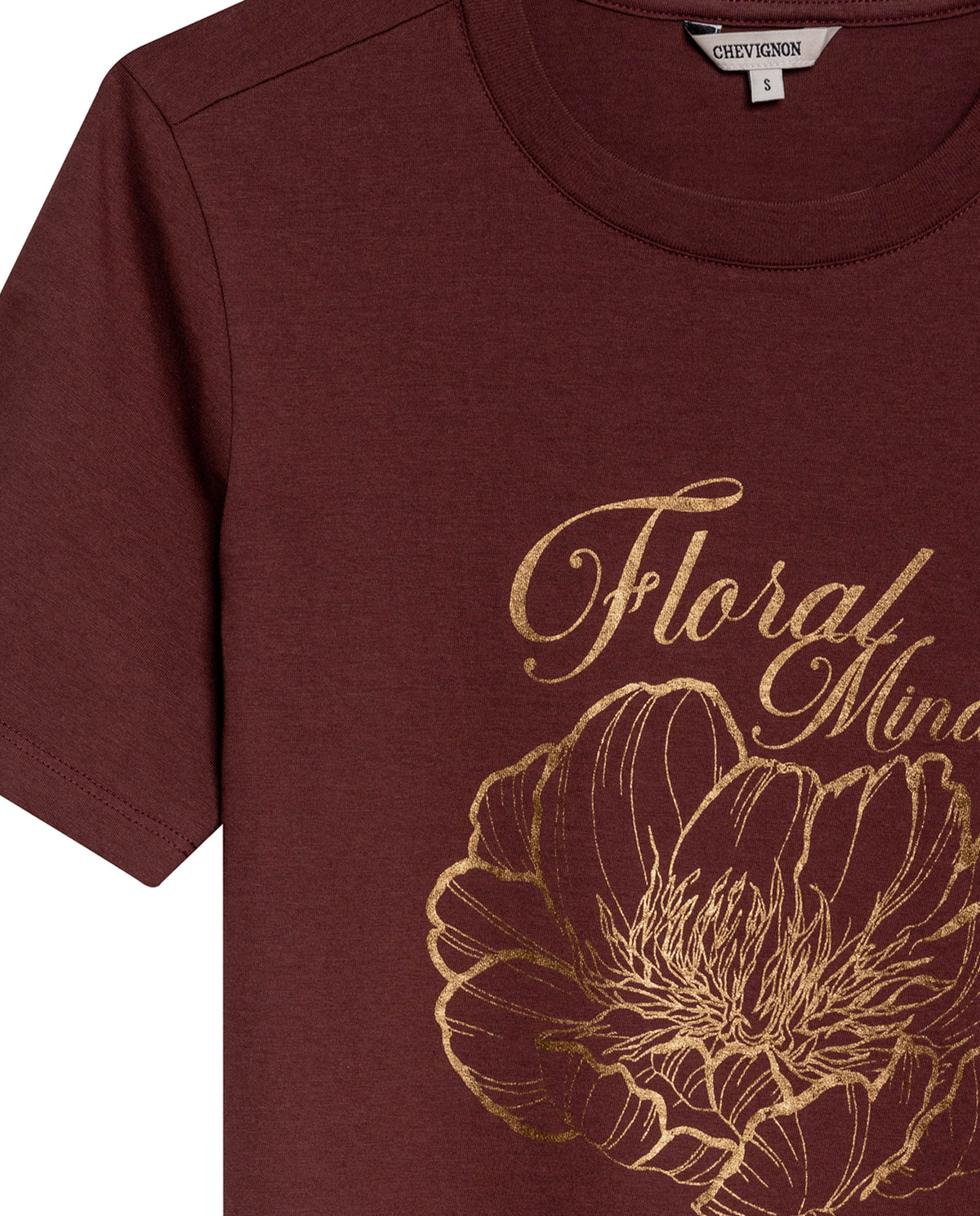 Women´s Slim Fit T-Shirt - Brown 63_702H019_CAF191321_8