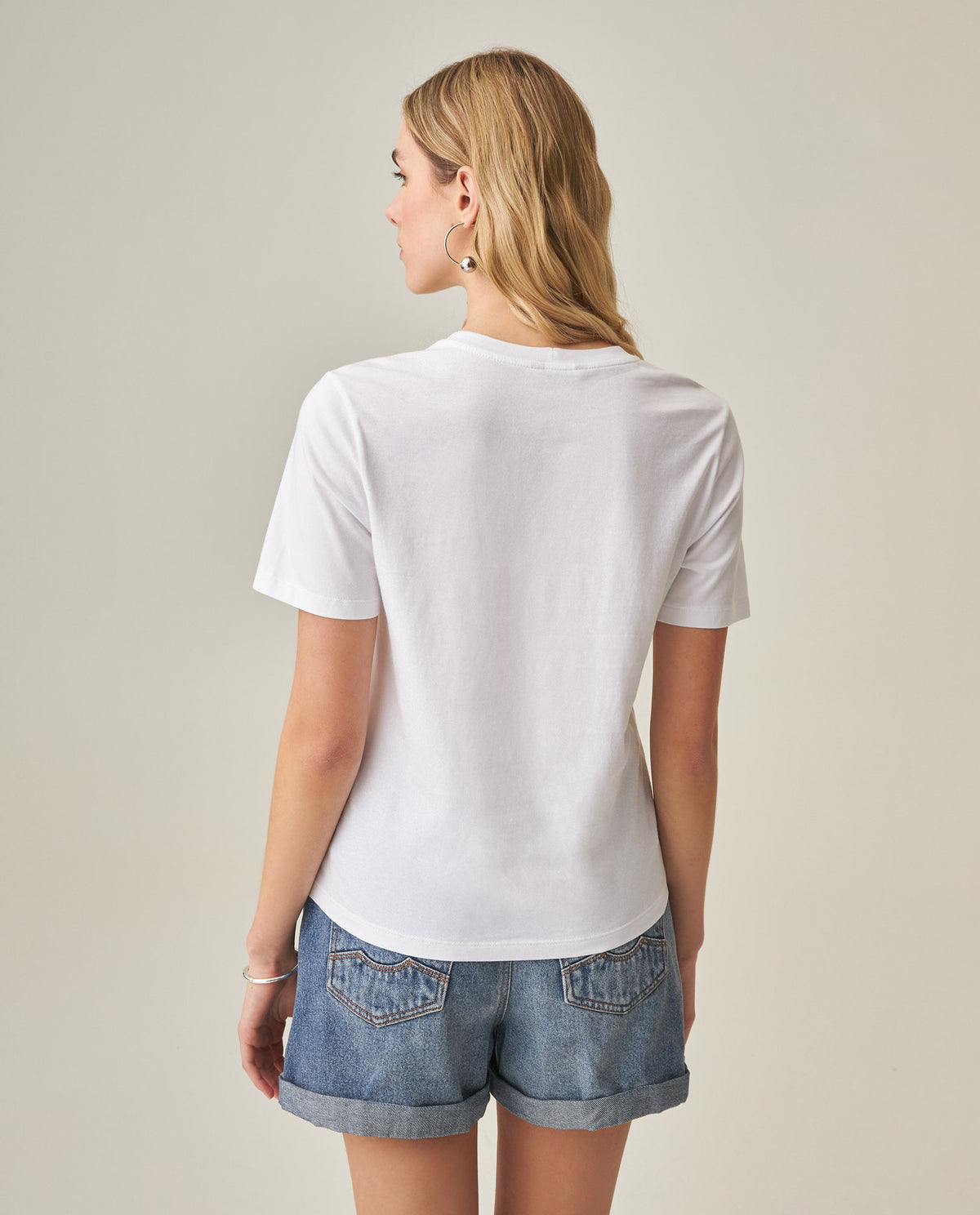 Women´s Slim Fit T-Shirt - White 63_702H021_BLA110601_6
