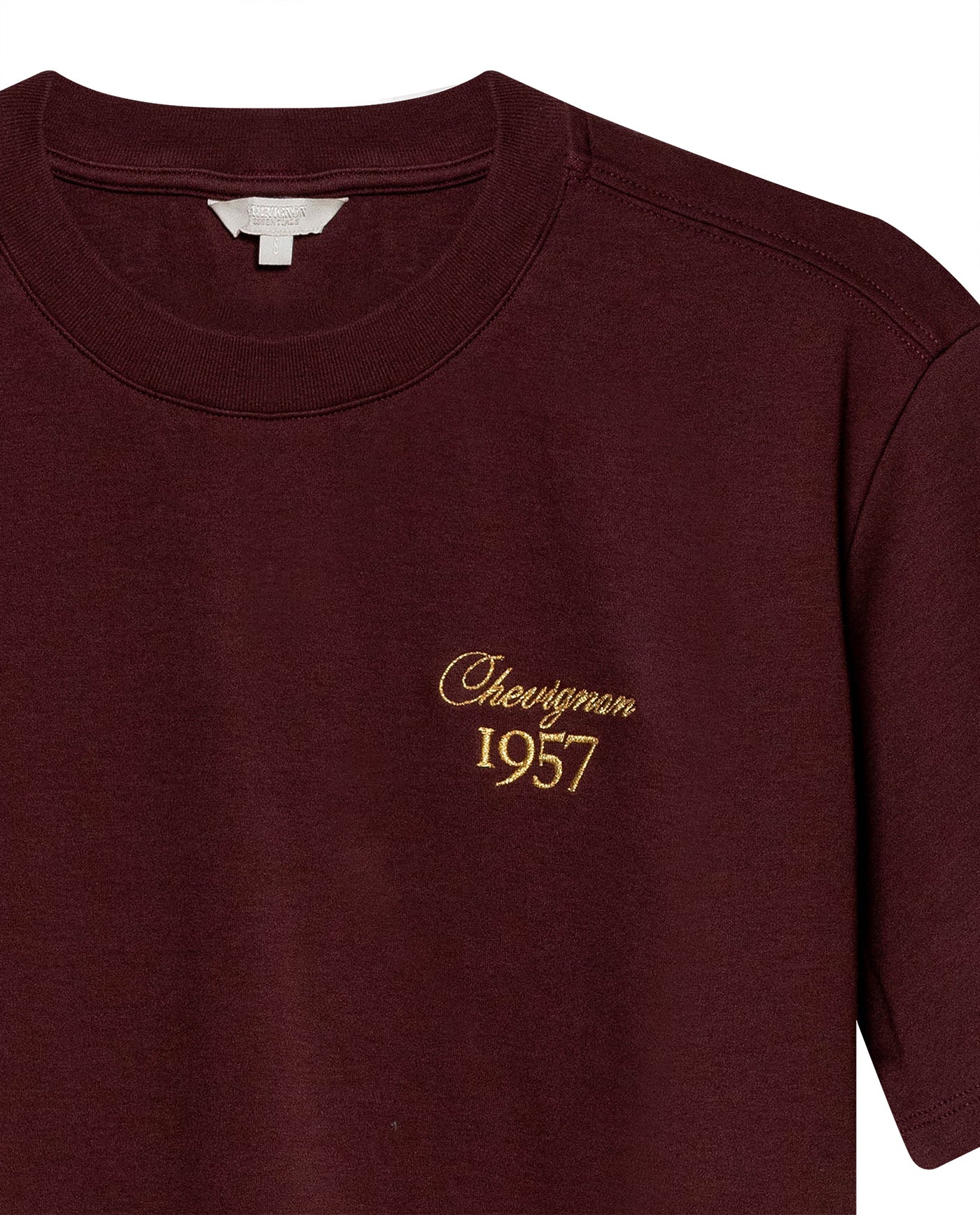 Women´s Oversized Cropped T-Shirt - Brown 63_702H051_CAF191321_8