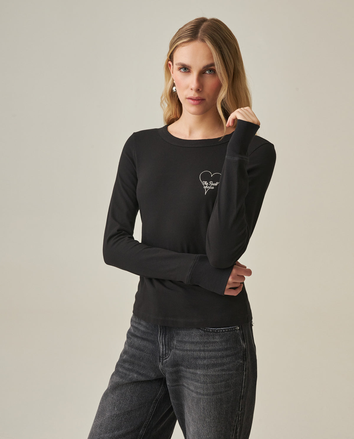Women´s Slim Fit Top - Black 63_702H700_NEG194003_5