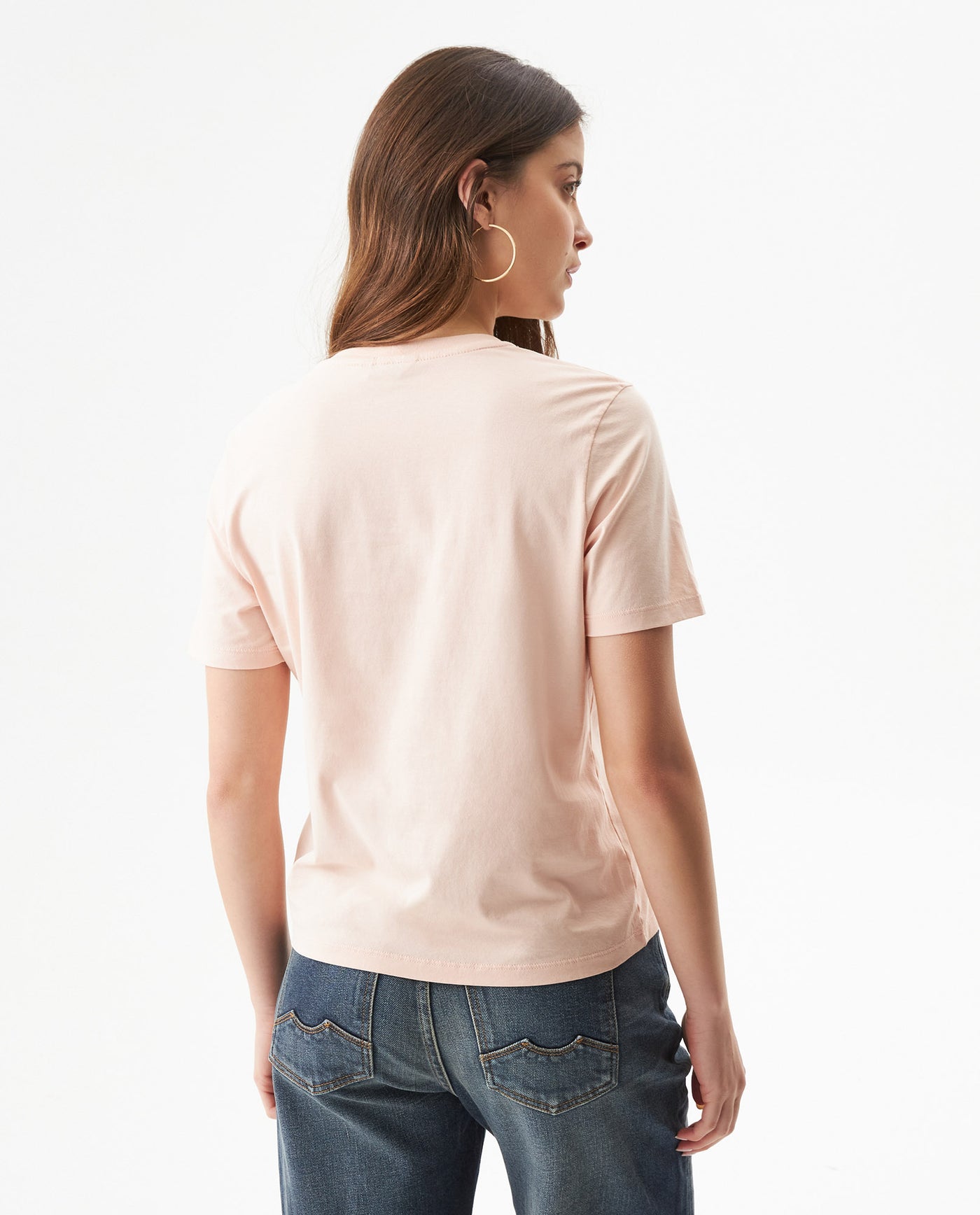 Women's Short Sleeve T-Shirt - Pink 709G004 - 5