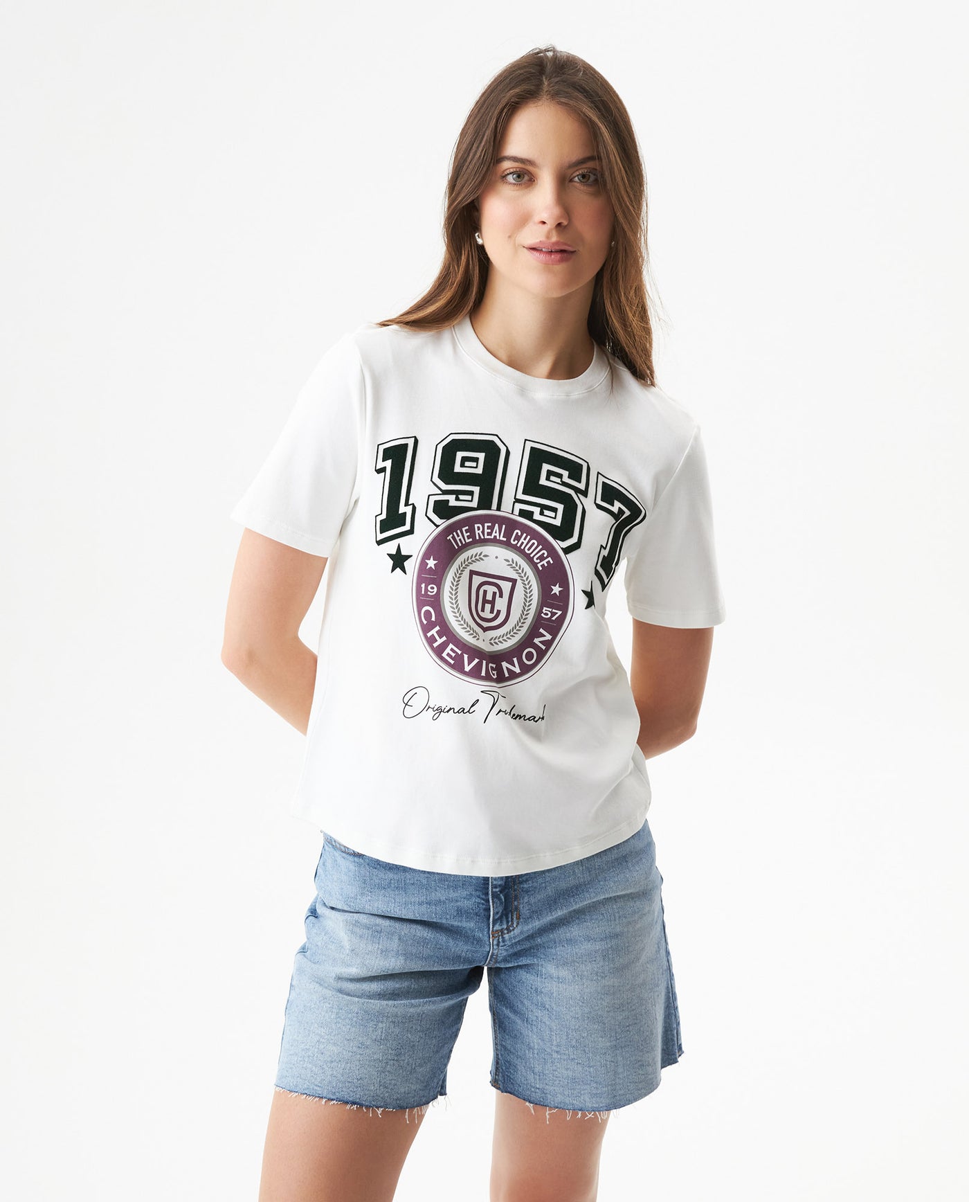 Women's Short Sleeve T-Shirt - Raw 709G006 - 1