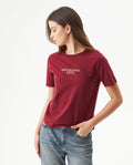 Women's Statement Stone Slim Fit T-shirt in Cotton Celebration