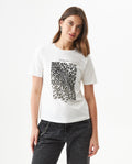 Women's Sparkle Accent Slim Fit T-shirt Slim Fit in Cotton Radiant